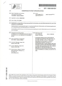 Certificado de patente — Unión Europea